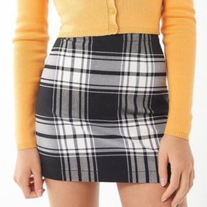 Urban Outfitters Checkered Skirt